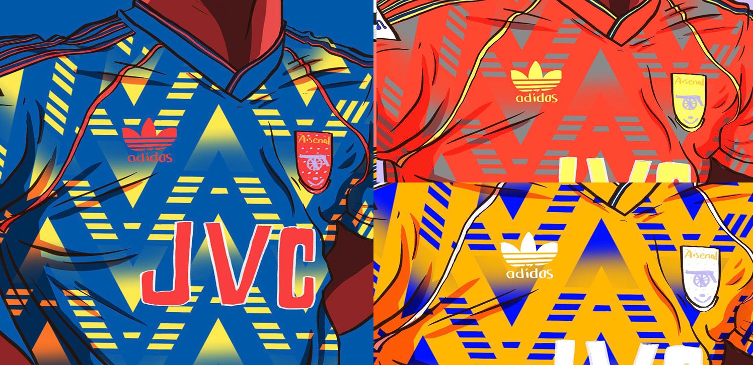 One Adidas' Ever Designs - Arsenal 'Bruised Banana' Kit Variants By Dan Leydon - Footy Headlines