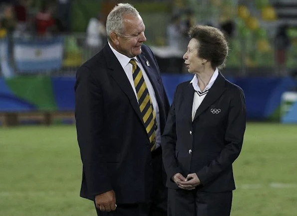 Princess Anne attended the medal ceremony for the Men's Rugby Sevens