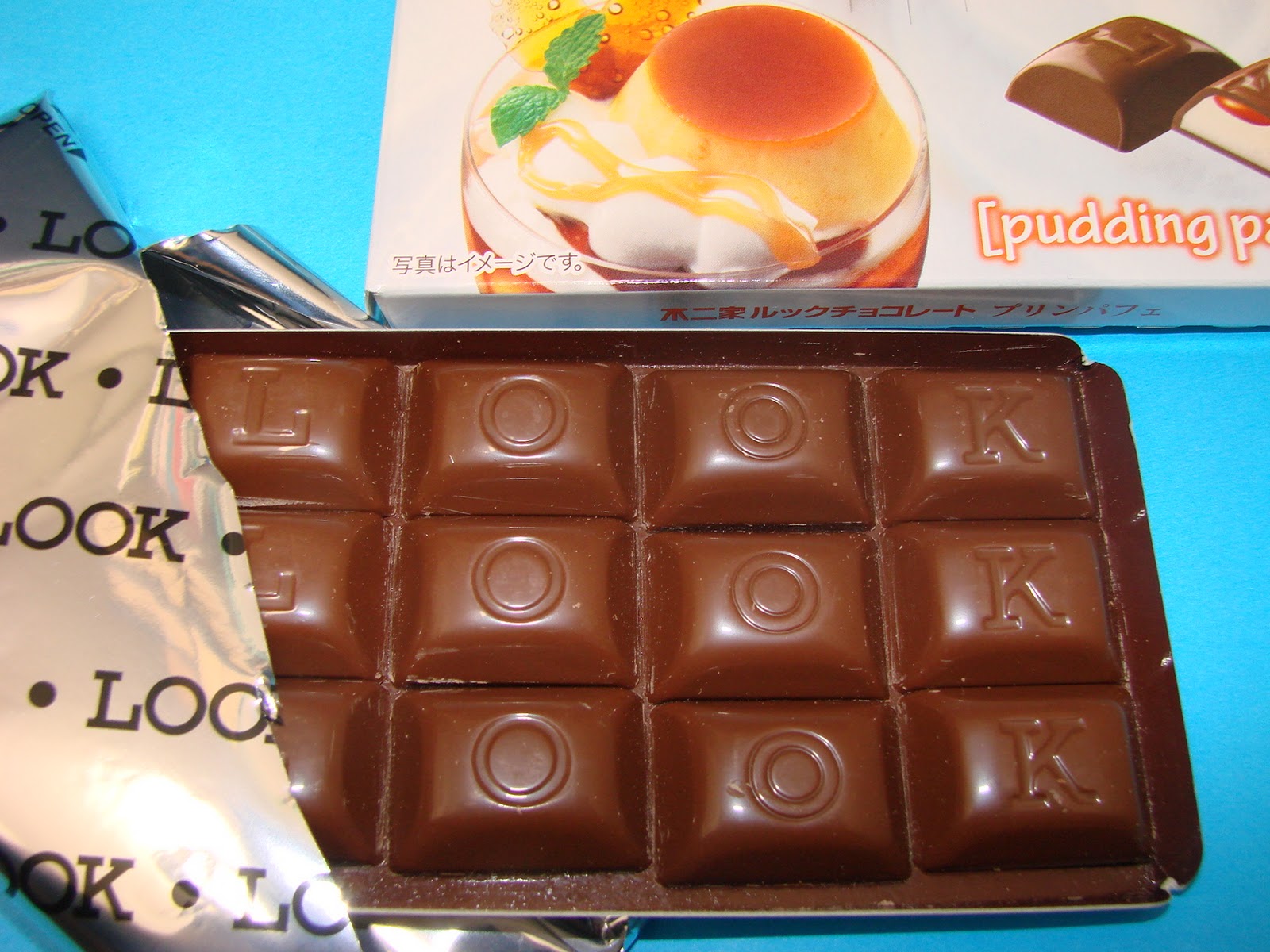 Japanese Candy LOOK Chocolate Pudding Parfait