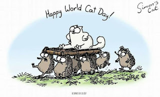 Imágenes Día del Gato Internacional Happy World Cat Day simon's cat