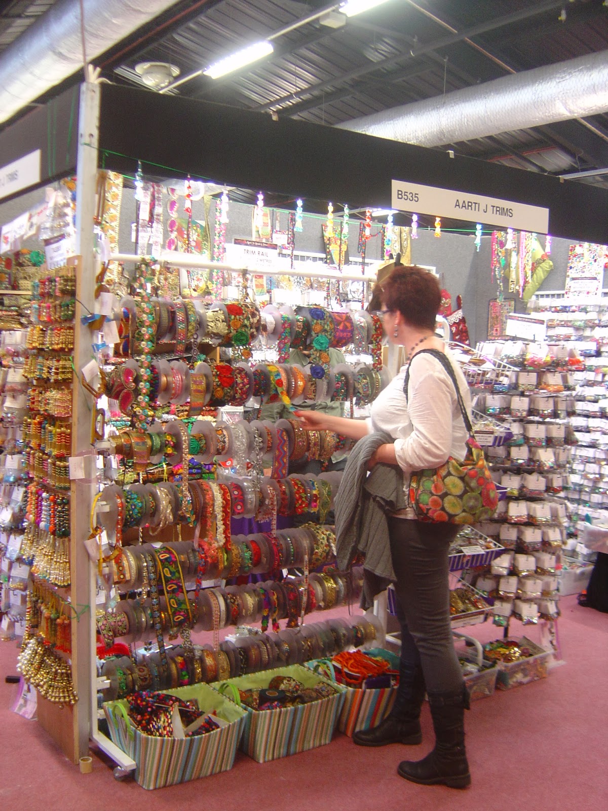 Sam's blog Knit & Stitch Show Harrogate