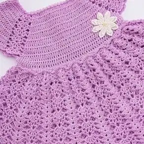 Vestido Bebé a Crochet