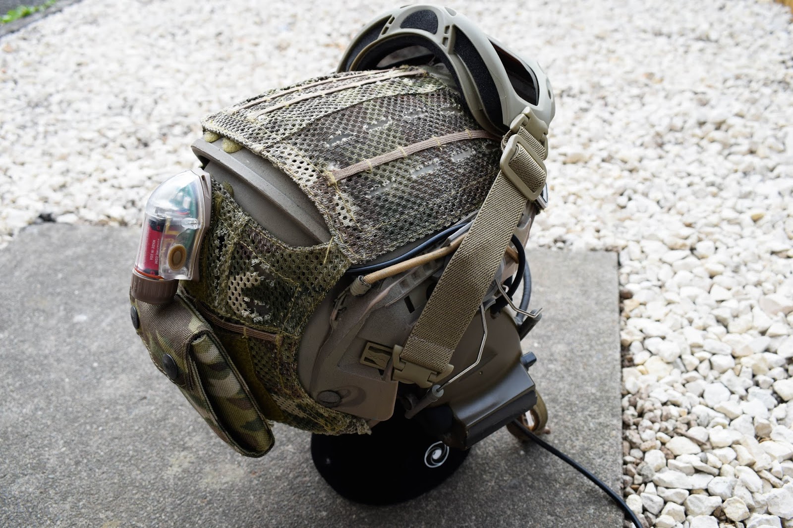 MULTICAM AIRFRAME HELMET SETUP! WILEY X Z TACTICAL FMA! Femme