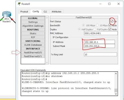 Configurar Router en Packet Tracer