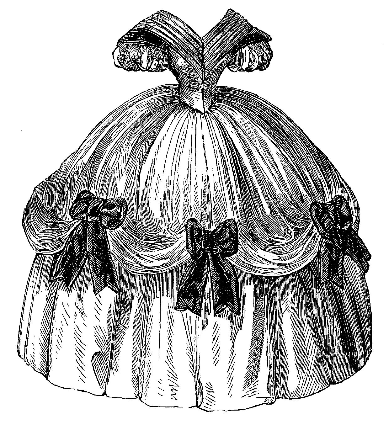 victorian dress template