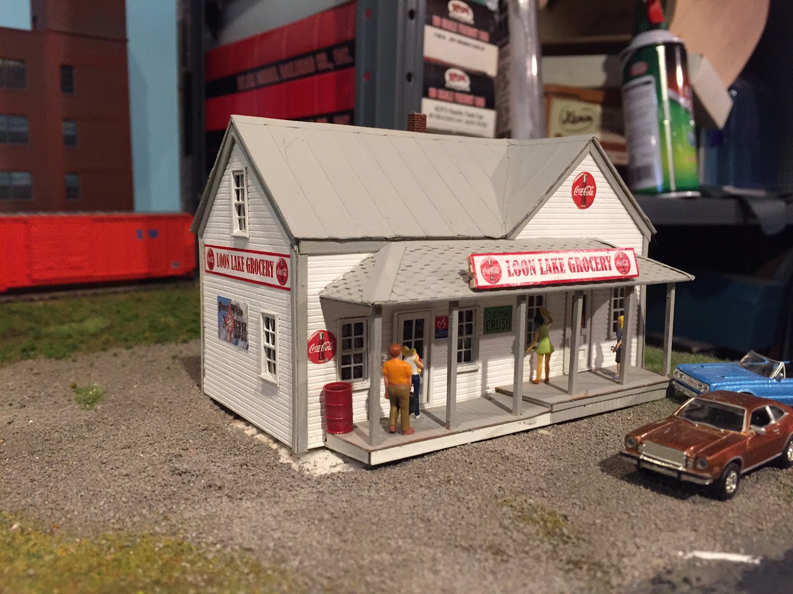 An Ontario Model Railroad in HO Scale Loon Lake Country Store