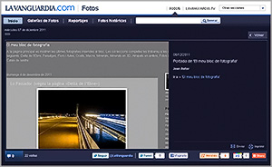 El meu bloc de fotografia a LA VANGUARDIA.COM