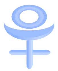 pluto symbol meaning oval