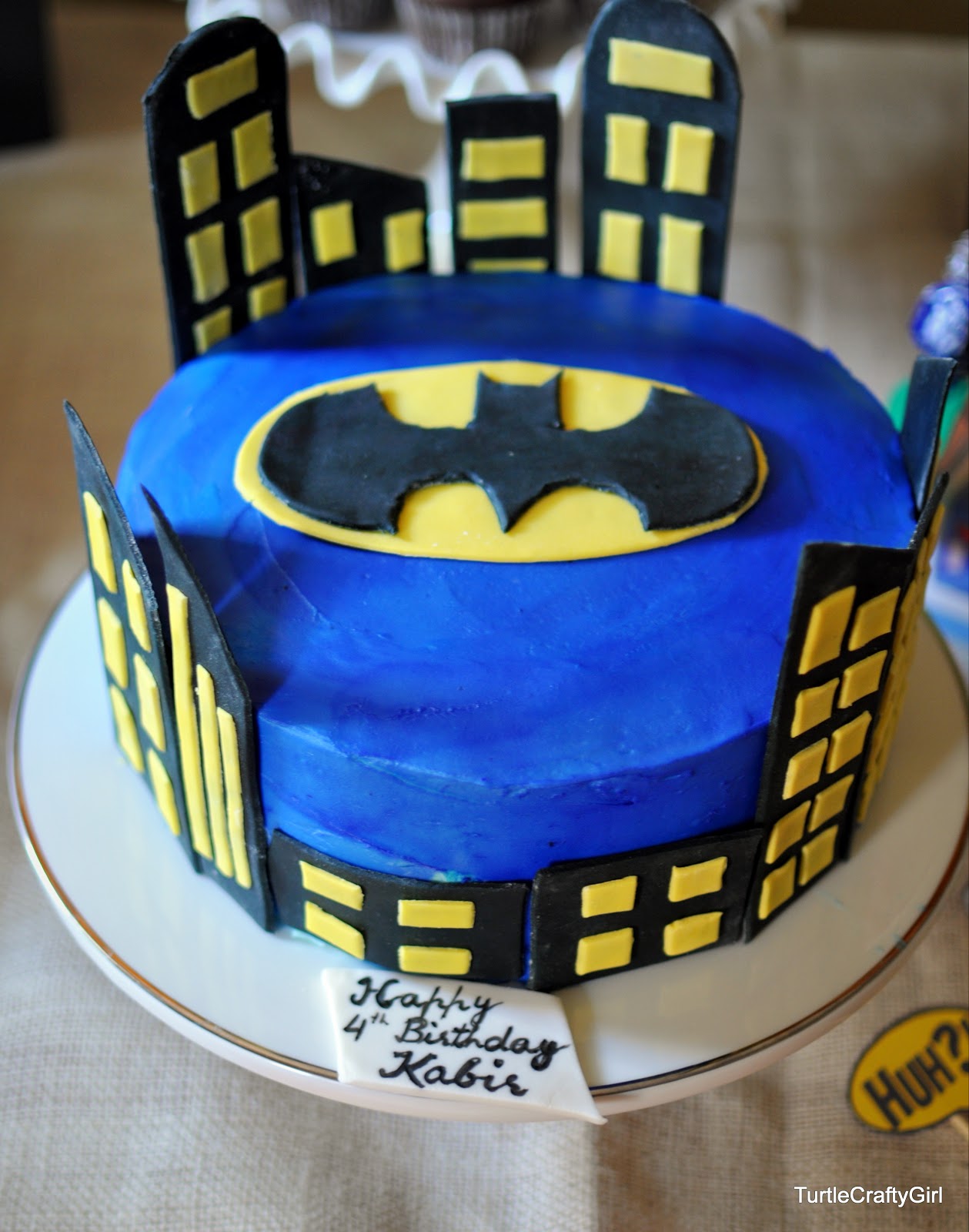 TurtleCraftyGirl: Super Hero Birthday Party