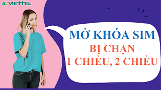 Cách Mở Sim Viettel Bị Khóa