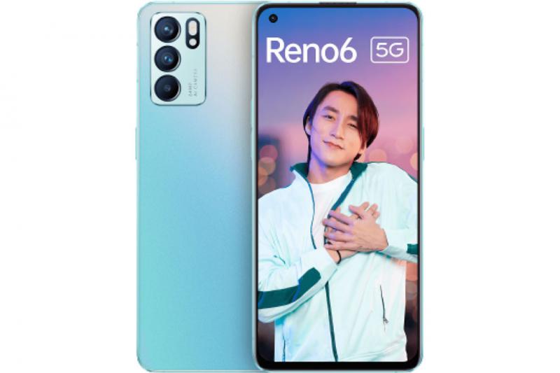 Điện thoại Oppo Reno6 5G 8GB/128GB Bạc – Hàng chính hãng
