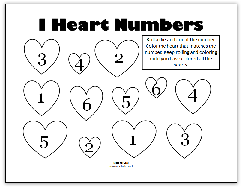 Valentines Worksheets - Best Coloring Pages For Kids