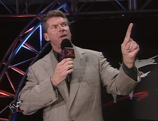 WWF Insurrexion 2000 - Vince McMahon cut a scathing promo