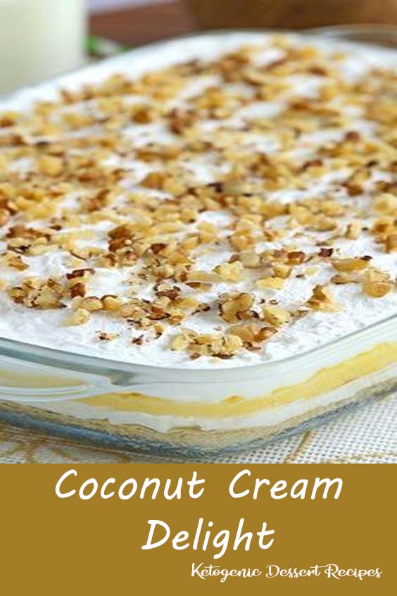 Coconut Cream Delight Low Carb Recipes Keto Dinners Chicken