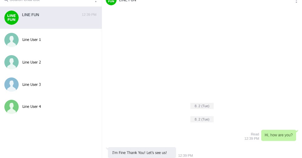 How to use Messengers LINE  Version for PC or Mac