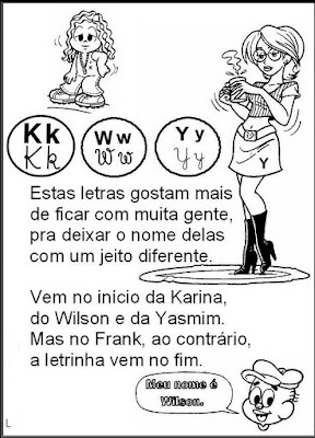 Leitura de pequenos textos - alfabetização