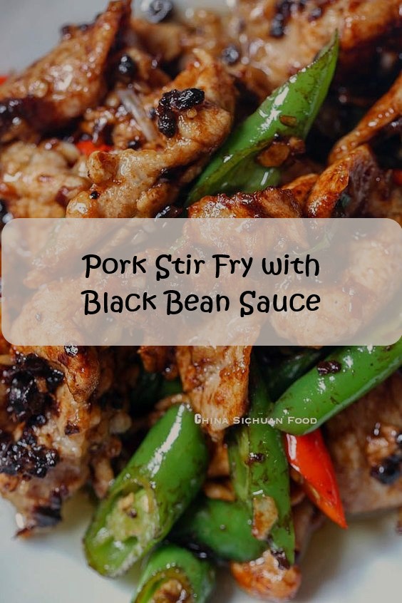 Pork Stir Fry with Black Bean Sauce