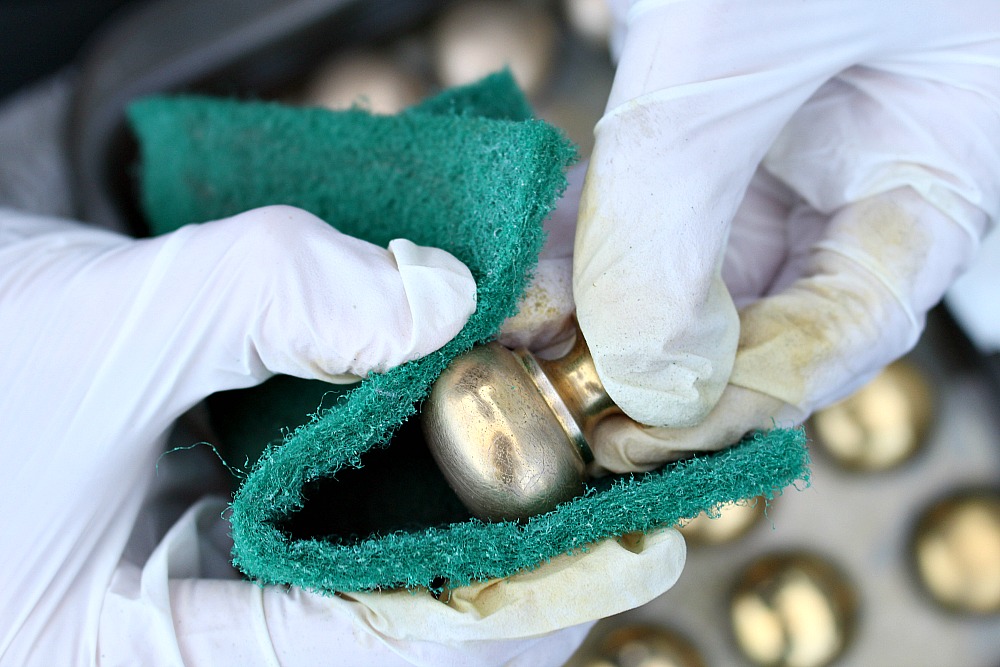 How to Remove Lacquer From Brass to Reveal a Brushed Finish An