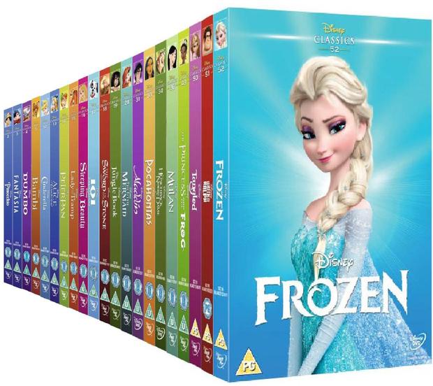 Películas en DVD Blu-Ray -  España