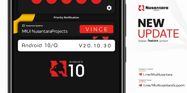 MIUI 12 Nusantara V20.10.30 Redmi 5 Plus Vince