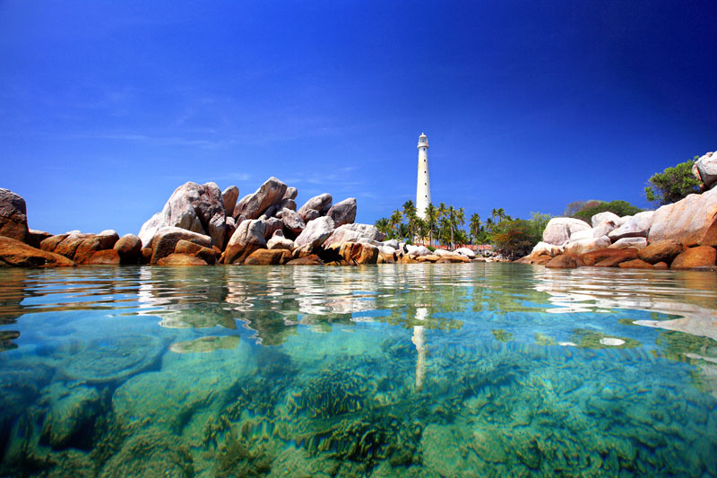 Pulau Lengkuas, Tanjungbinga, Belitung Bangka Belitung