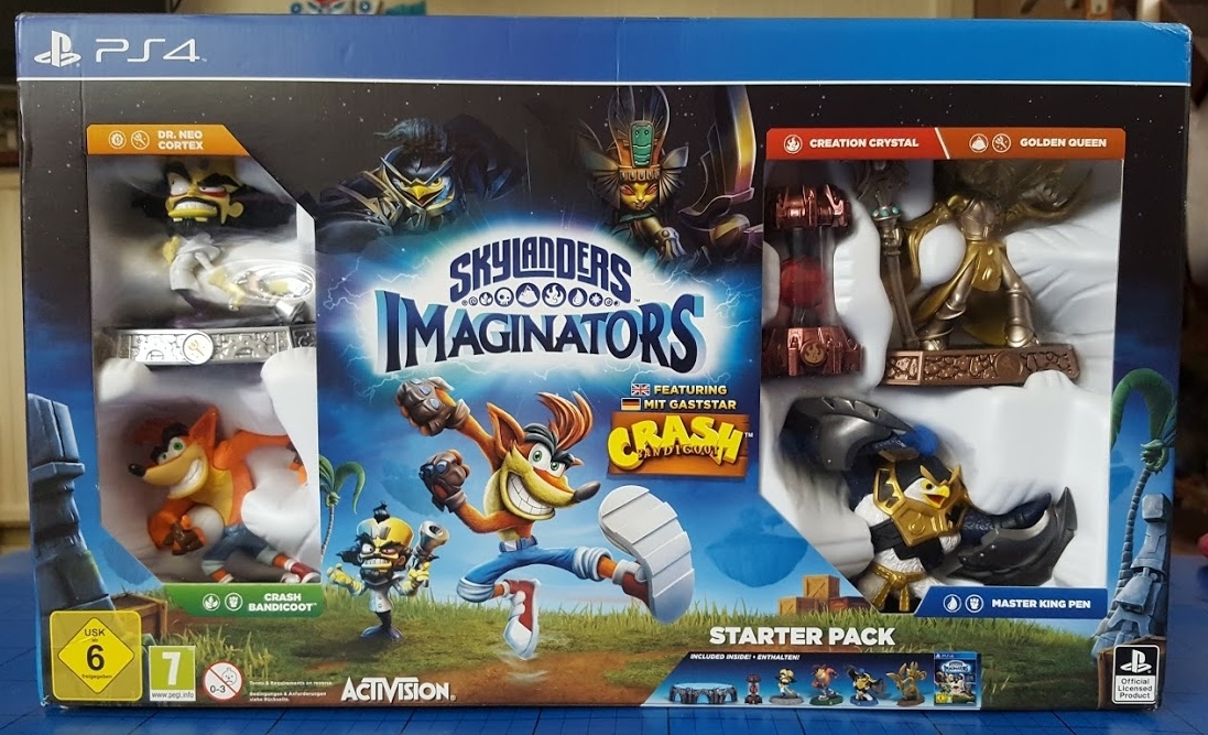 Uforglemmelig Gå glip af køretøj The Brick Castle: Skylanders Imaginators Crash Limited Edition (PS4) Review