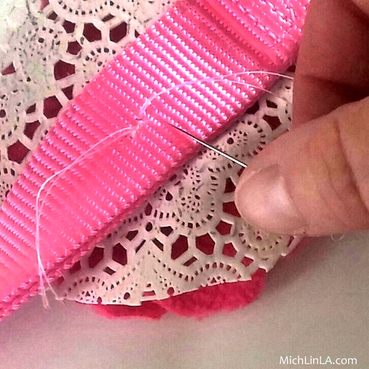 Mich L. in L.A. Repurposed Collar Flower For My Hound Dog