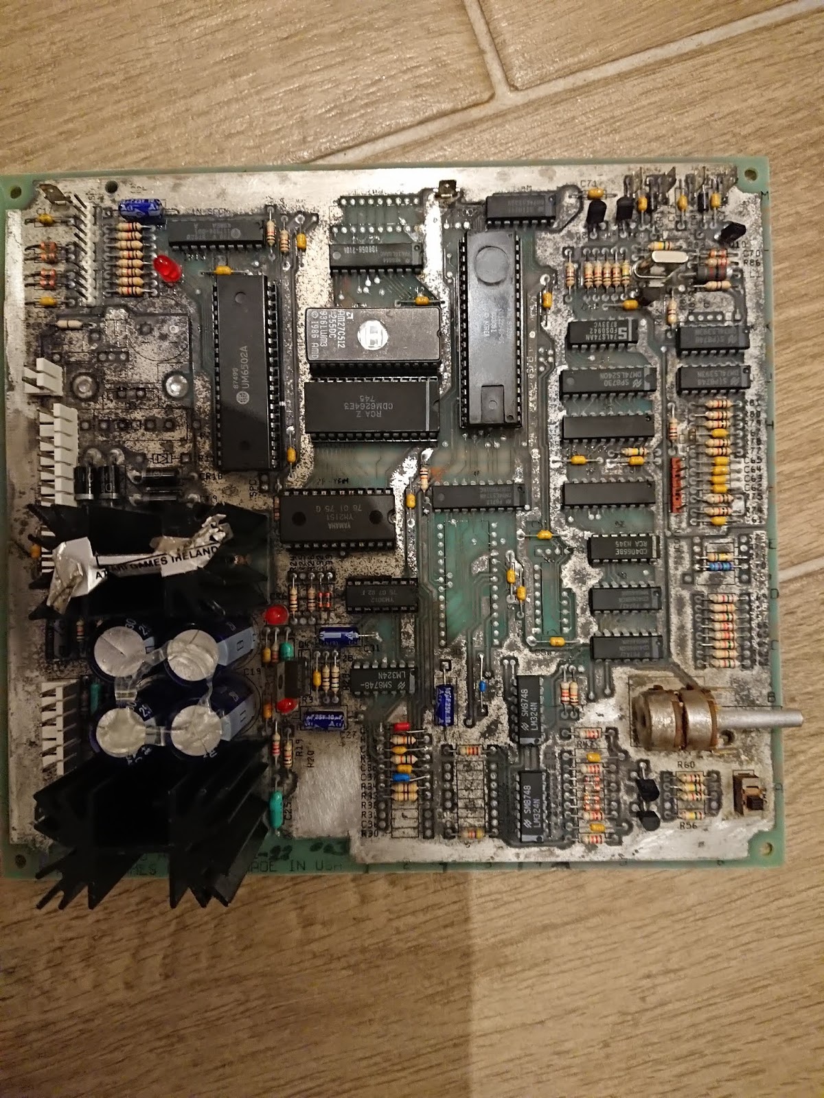 Arcade PCB Fever: Vindicators by Atari