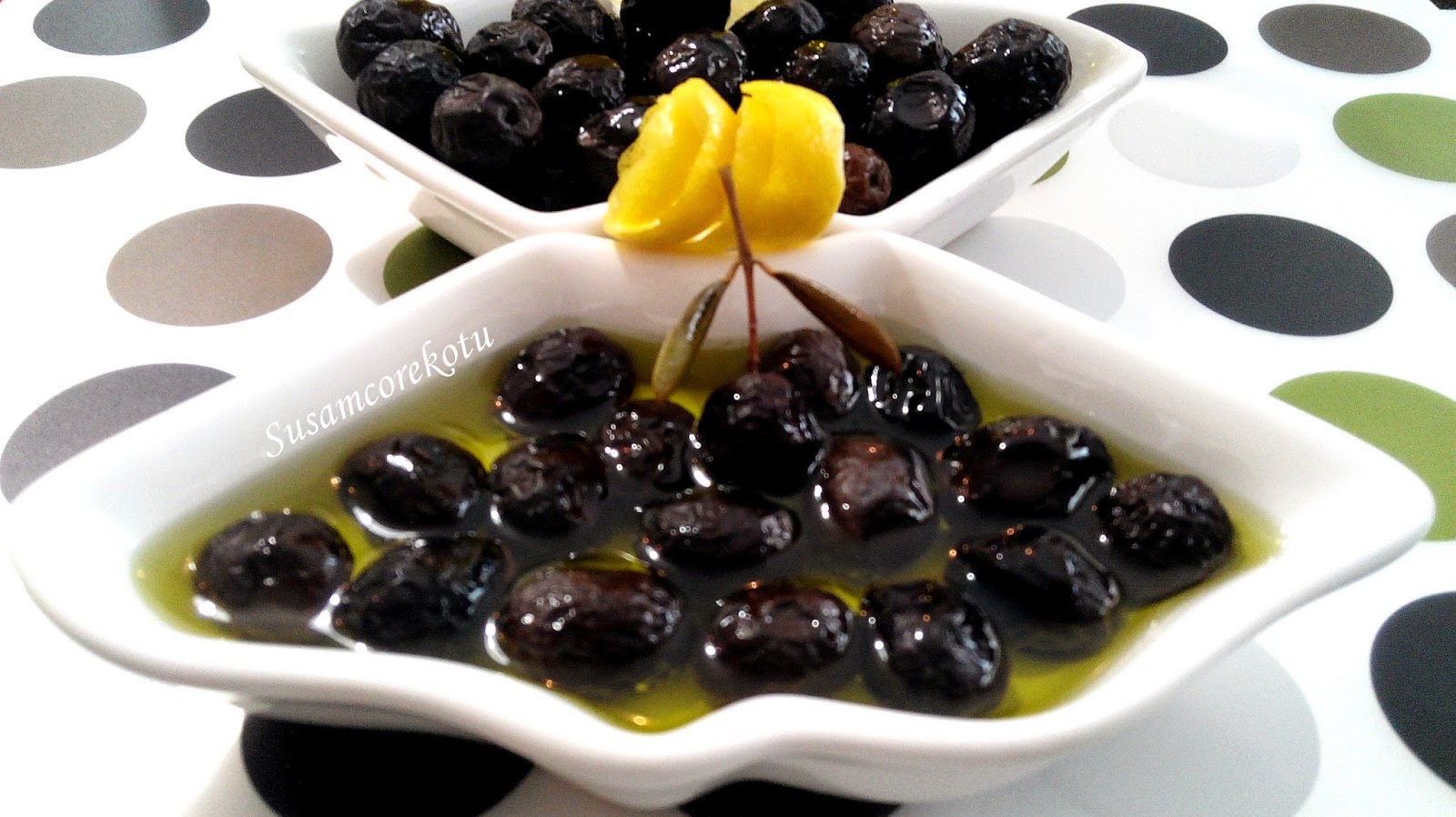 Susam Çörek Otu Denenmiş Tarifler: SİYAH ZEYTİN-SELE ZEYTİN YAPIMI