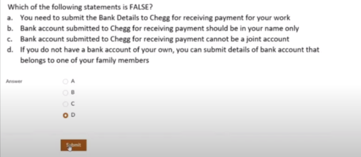 Chegg Guidelines Test Answers 2021 PDF - How to Clear Guidelines Test