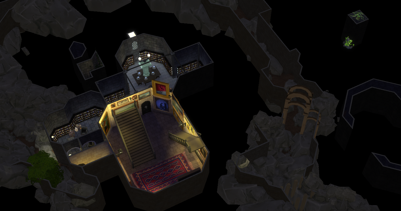 Hogwarts The Sims 4 ปราสาทฮอกวอตส์ The Sims 4