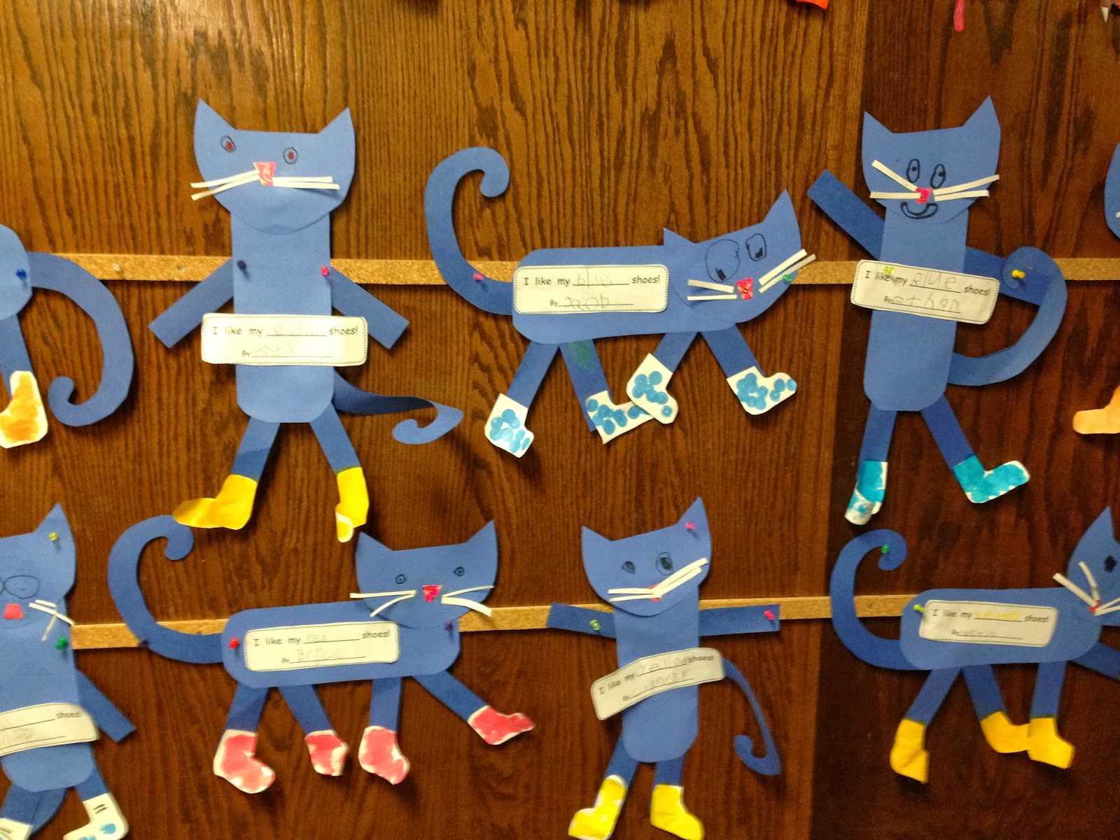 Mrs. Pilger's Pete the Cat Is Rockin' In His Colorful Shoes