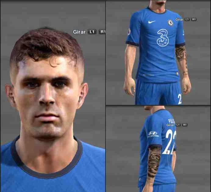 ultigamerz: PES 2013 Christian Pulisic (Chelsea) FAce 2021