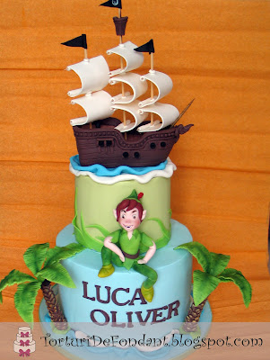 Tort Peter Pan pentru Luca Oliver