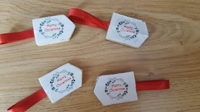 DIY scrap wood gift tags