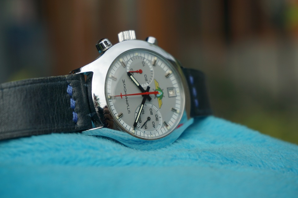 Jam Tangan For Sale Poljot Sturmanski 3133 Chronograph Grey Dial Sold