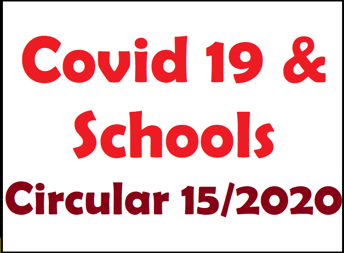 Schools should follow 15/2020 Circular : Education ministry 