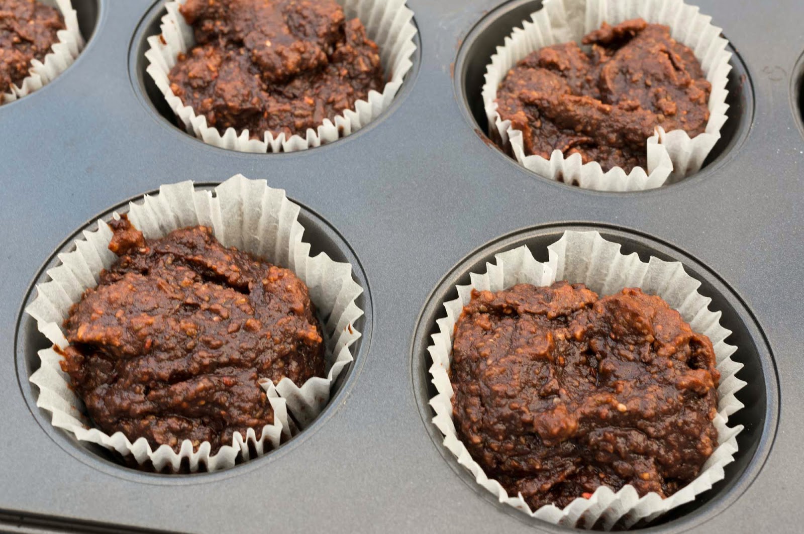 Glutenfria muffins med dadlar