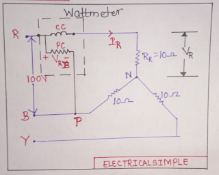 wattmeter connection 