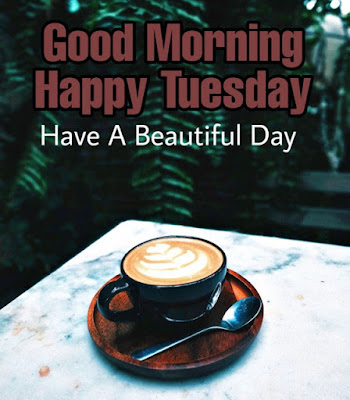 good morning tuesday images with cup