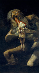 Saturno devorando a su hijo - Goya