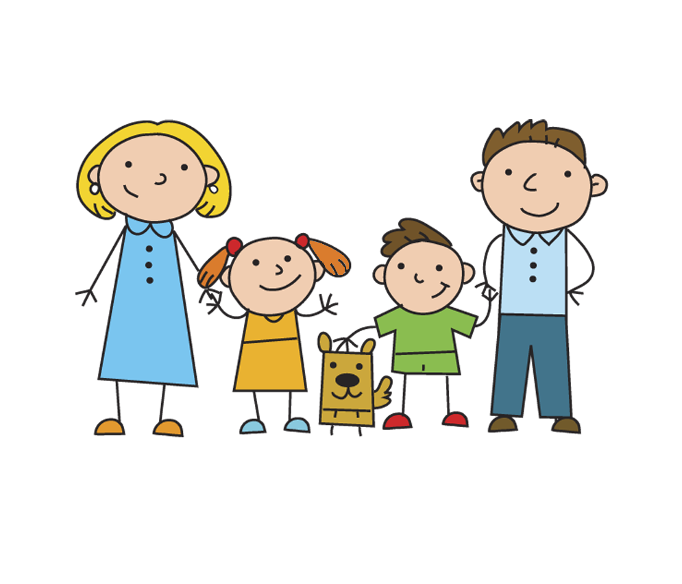 clipart of nuclear family - photo #32