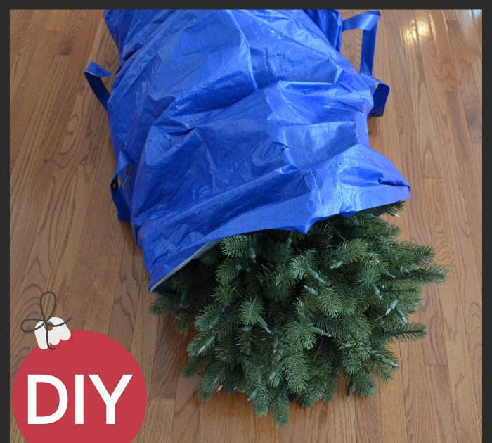 How To Make A Christmas Tree Storage Bag The Stonybrook House
