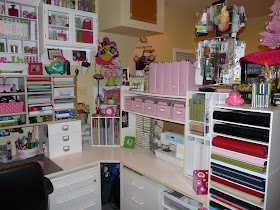 Spinning MY Webb....One Day at a Time: 2011 Updated Scrapbook Room