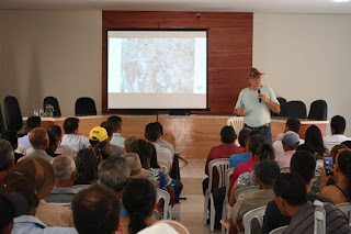 Guajeru: agricultores e produtores rurais participam de seminário sobre o cultivo da palma Guajeru: agricultores e produtores rurais participam de seminário sobre o cultivo da palma