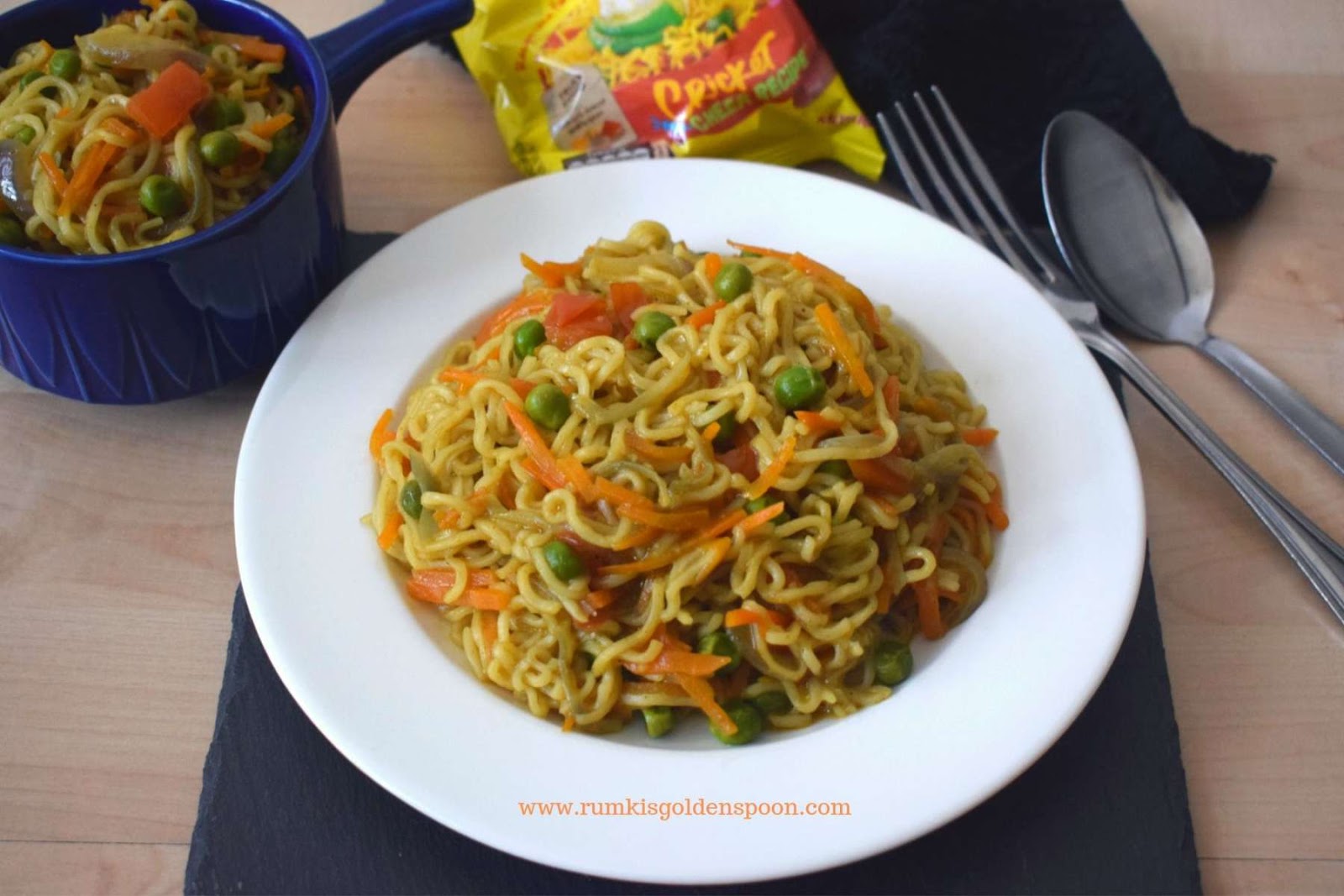 maggi recipe with vegetables, maggi masala recipe, instant noodles recipe, Vegetable Maggi Noodles, Indian recipe, Vegetarian recipe, vegan recipe, quick and easy recipe, healthy recipe, Rumki's Golden Spoon 