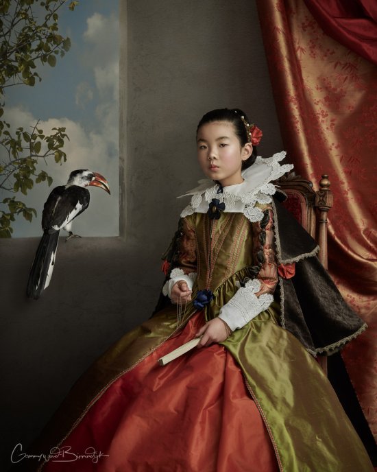 As incríveis fotografias que parecem pinturas clássicas de Gemmy Woud-Binnendijk Gemmy Woud-Binnendijk fotografia como pinturas clássicas renascentistas luz sombras