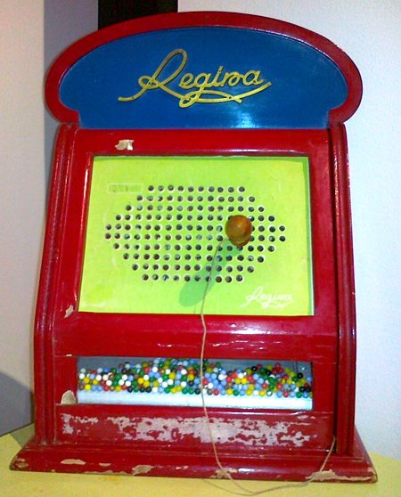 ... da Máquina de furos da Regina