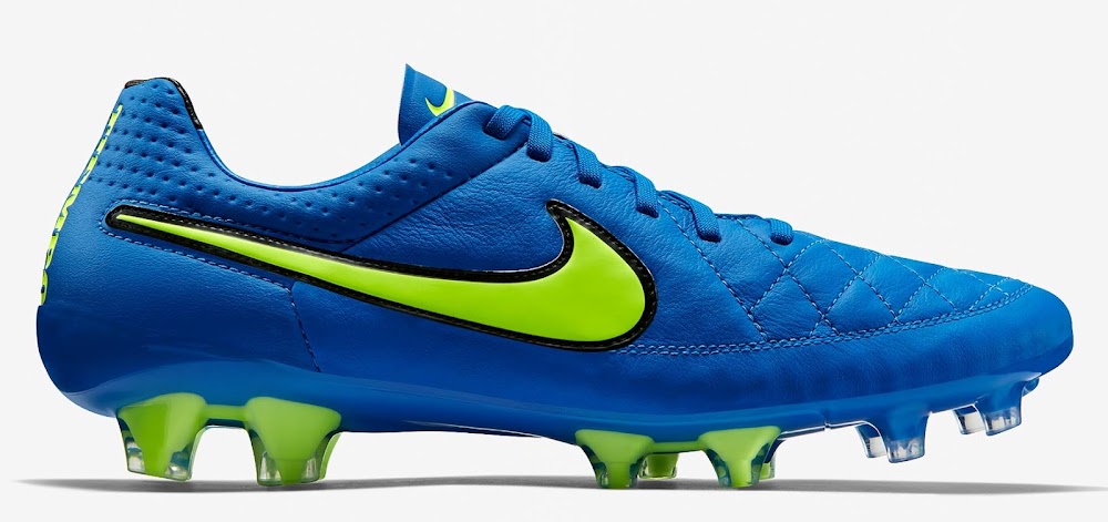 Blue / Volt Nike Tiempo Legend V 2015 Boot Released - Footy Headlines
