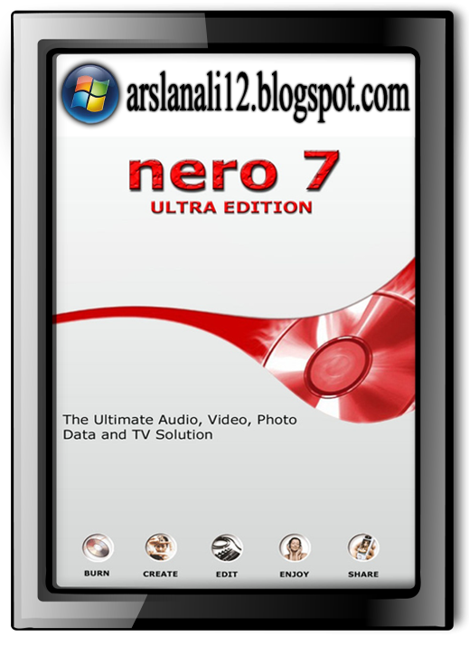 Nero 7 Ultra Edition Free Download Soft World12